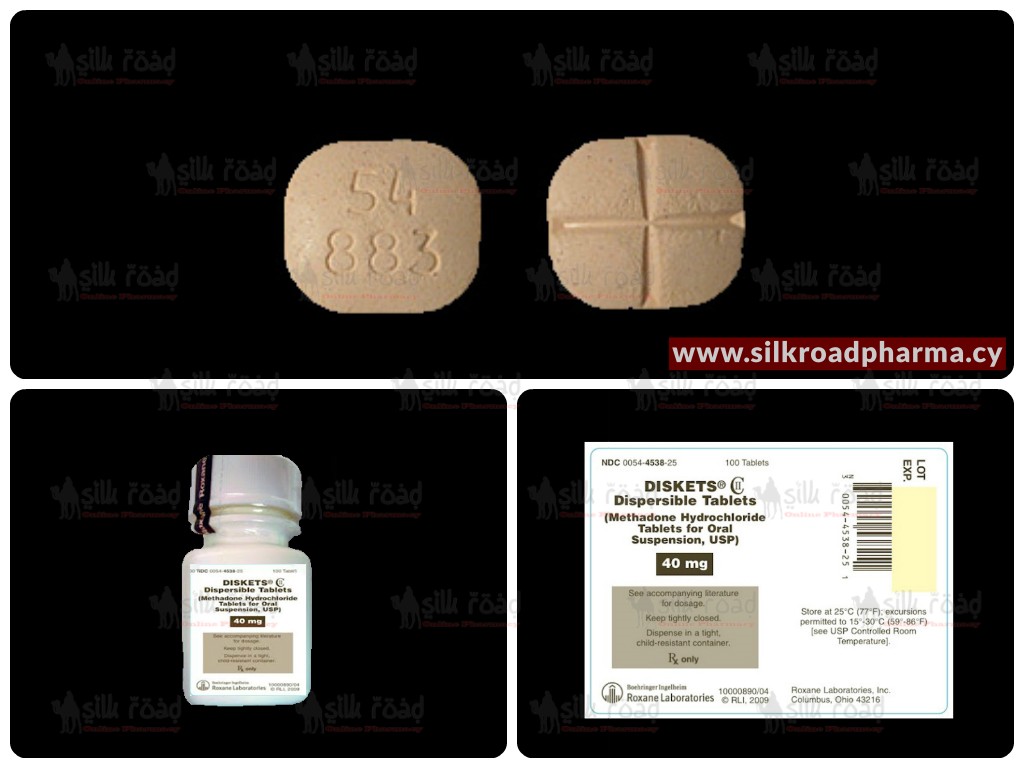 Buy Diskets (Methadone) 40mg silkroad online pharmacy