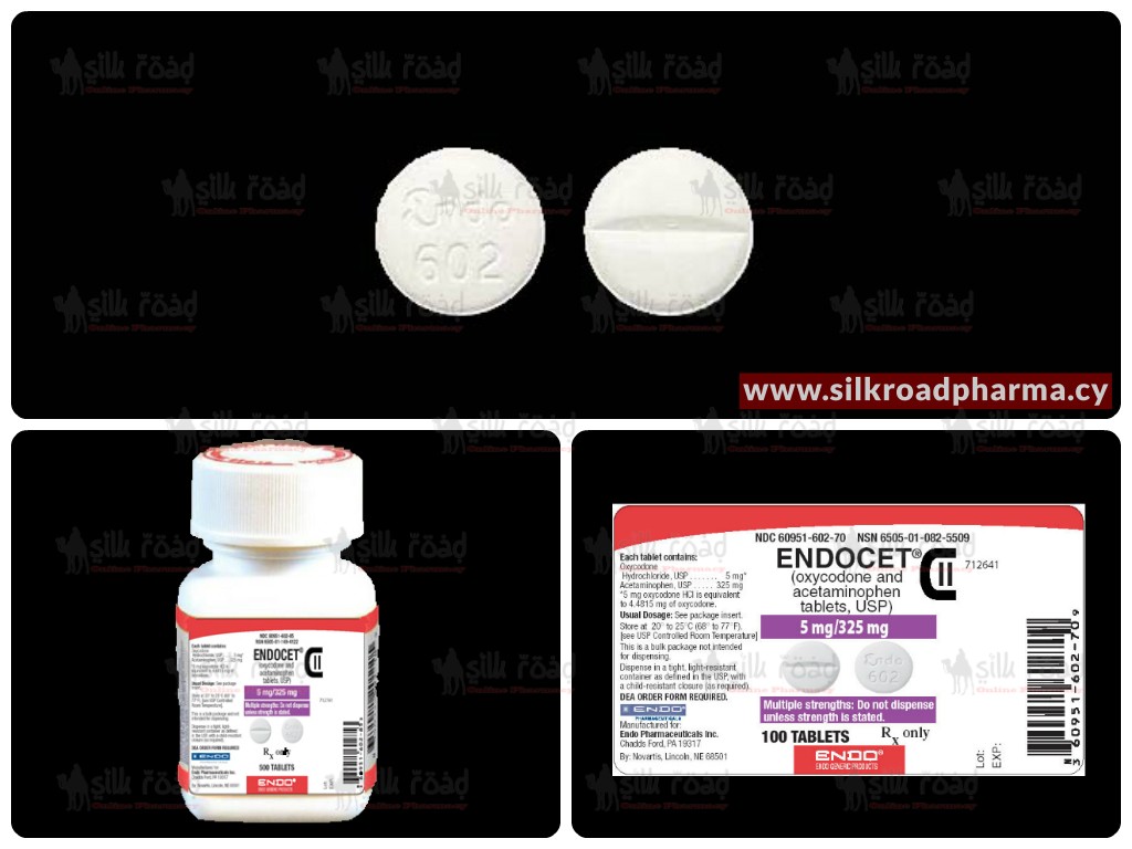 Buy Endocet (Meperidine HCL) 5/325mg silkroad online pharmacy