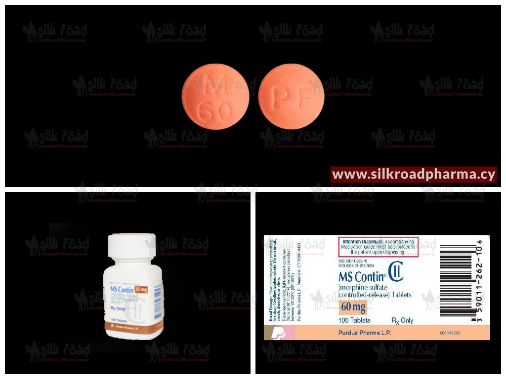 Buy MS Contin (Morphine Sulfate) 60mg silkroad online pharmacy